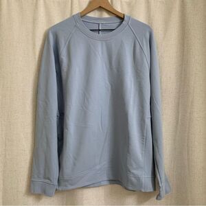 Lululemon Mens City Sweat Crew Blue Linen XL